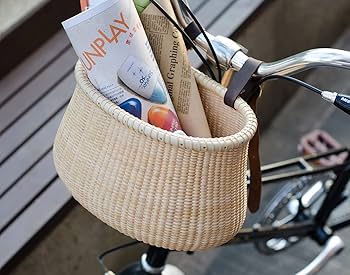 Amazon | Teng Jin ナンタケットバスケット 自転車バスケット 杖